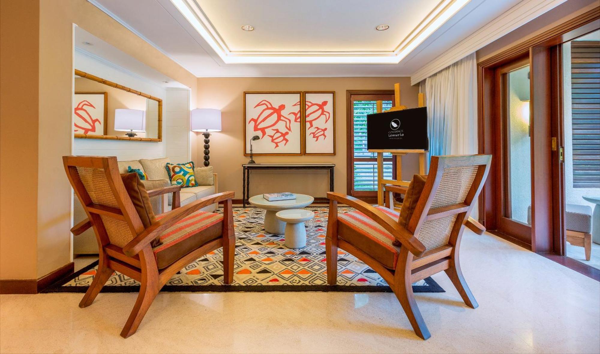 Constance Lemuria Grand Anse  Luaran gambar Living room